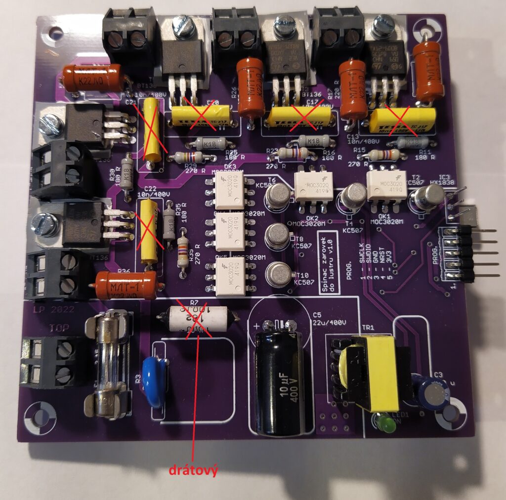 Elektronika lustru shora.