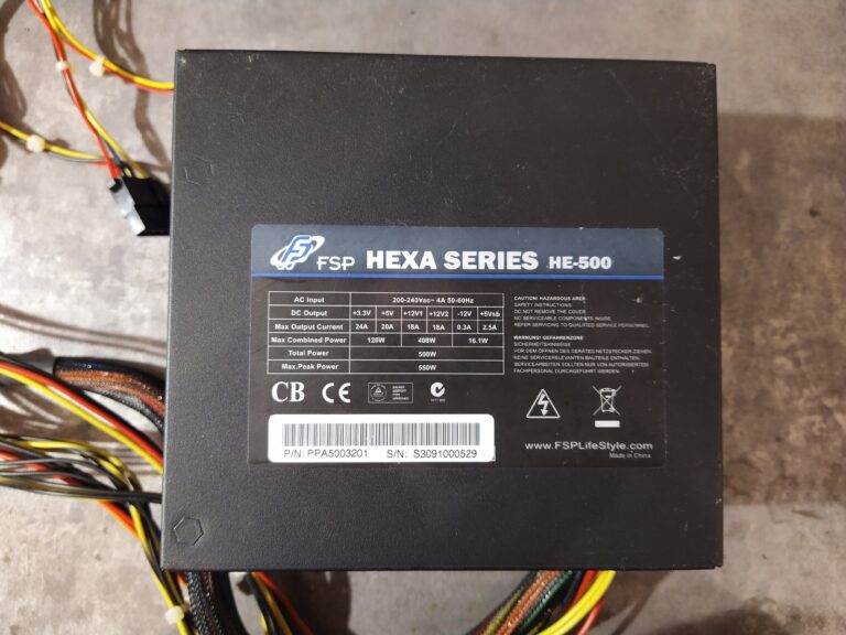 ATX PC zdroj FSP HE-500.