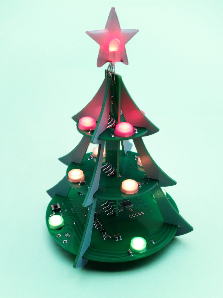 Vánoční LED stromeček.